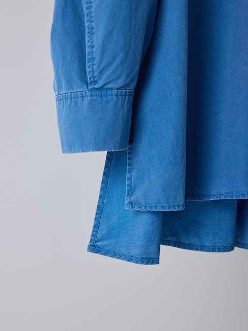 【 予約:2月上旬 】PIGMENT WASHED SHIRT /Y261-12007